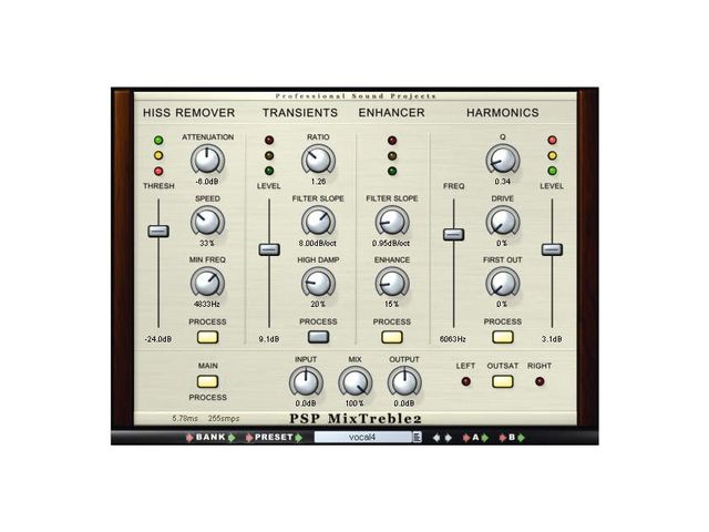 MixTreble2 can sort out any top-end problems.